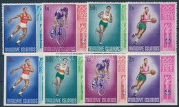 ** 1968 Nyári Olimpia Fogazott és Vágott Sor Mi 295-298 - Altri & Non Classificati