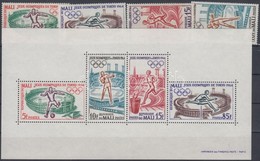 ** 1964 Tokiói Olimpia Sor Mi 86-89 + Blokk Mi 2 - Altri & Non Classificati