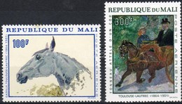 ** 1967 Toulouse-Lautrec Festmények Mi 158-159 - Other & Unclassified