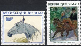 ** 1967 Toulouse-Lautrec Festmények Mi 158-159 - Altri & Non Classificati