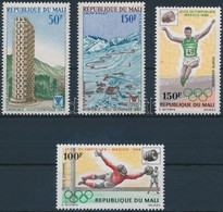 ** 1968 Olimpiai Játékok, Grenoble és Mexikó Sor Mi 160-161, 176-177 - Sonstige & Ohne Zuordnung