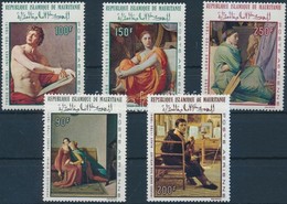 ** 1967-1968 Ingres: Festmény (I-II) Sor Mi 323-324 + 344-346 - Other & Unclassified