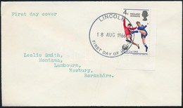 1966 Labdarúgó VB Győztese Anglia Mi 429 FDC - Other & Unclassified