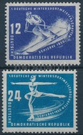 ** 1950 Téli Sport Bajnokság Sor Mi 246-247 - Andere & Zonder Classificatie