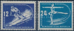 ** 1950 Téli Sportbajnokság Sor Mi 246-247 - Sonstige & Ohne Zuordnung