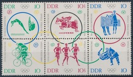 O 1964 Nyári Olimpia Hatostömb Mi 1039-1044 - Altri & Non Classificati