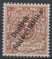 ** Deutsch-Südwestafrika 1898 Mi 5c Signed: Gebr. Senf - Andere & Zonder Classificatie