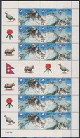 ** 1982 Hegy Hajtott Kisív,
Mountain Folded Minisheet
Mi 420-422 - Andere & Zonder Classificatie