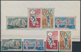 ** 1964 Nyári Olimpia Sor Mi 79-82 + Blokk 3 - Other & Unclassified