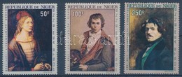 ** 1967 Híres Festők önarcképei Sor Mi 146-148 - Other & Unclassified