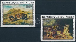 ** 1973 Festmény Sor Mi 381-382 - Autres & Non Classés