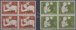 ** 1956 Ifjúság 2 Négyestömb (sor) Mi 232-233 - Sonstige & Ohne Zuordnung