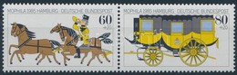 ** 1985 Bélyegkiállítás Pár,
Stamp Exhibition Pair
Mi 1255-1256 - Otros & Sin Clasificación