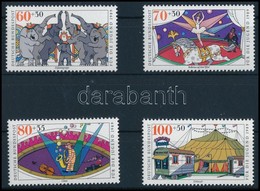 ** 1989 Cirkusz Sor,
Circus Set
Mi 1411-1414 - Sonstige & Ohne Zuordnung