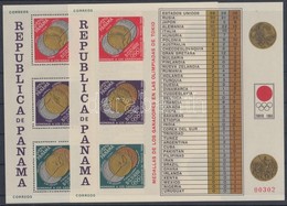 ** 1964 Olimpiai érmesek Mi 767-777 + Blokk 28 A+B - Altri & Non Classificati