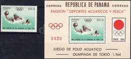 ** 1964 Tokiói Olimpia Mi 739 + Blokk Mi 21 - Sonstige & Ohne Zuordnung