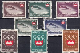 ** 1963 Téli Olimpia Innsbruck Mi 1249-1256 - Other & Unclassified