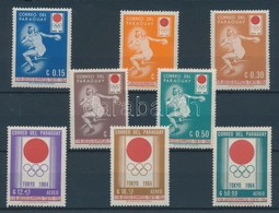 ** 1964 Tokiói Olimpia Mi 1265-1272 - Andere & Zonder Classificatie