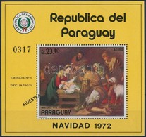 ** 1972 Karácsony Blokk Mi 197 MUESTRA - Otros & Sin Clasificación