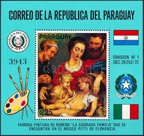 ** 1973 Rubens Festmény Blokk Mi 200 - Andere & Zonder Classificatie