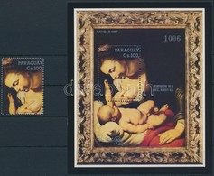 ** 1987 Rubens Festmény Bélyeg Mi 4174 + Blokk Mi 445 - Andere & Zonder Classificatie