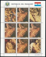 ** 1987 Rubens Festmény Kisív,
Rubens Painting Minisheet
Mi 4088 - Autres & Non Classés
