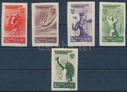 ** 1945 Nemzeti Sport (II) Mi 879-883 - Other & Unclassified