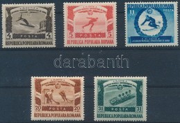 ** 1951 Téli Sport Sor Mi 1247-1251 - Other & Unclassified