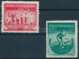 ** 1952 Diákszövetségi Kongresszus Sor 2 értéke Mi 1406-1407 - Other & Unclassified