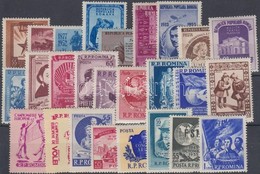 ** 1952-1955 26 Db Bélyeg, Közte Teljes Sorok - Altri & Non Classificati