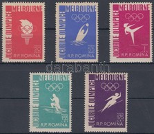 ** 1956 Nyári Olimpia, Melbourne Sor Mi 1598-1602 - Andere & Zonder Classificatie