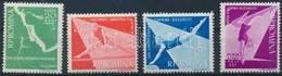 ** 1957 Európa Bajnokság Sor Mi 1639-1642 - Andere & Zonder Classificatie