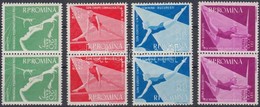 ** 1957 Európa Bajnokság Sor Párokban Mi 1639-1642 - Other & Unclassified