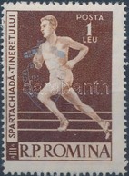 ** 1959 Balkáni Sportjátékok Bélyeg Ezüst Felülnyomással Mi 1793 - Andere & Zonder Classificatie