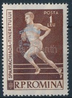 ** 1959 Balkáni Sportjátékok Bélyeg Ezüst Felülnyomással Mi 1793 - Other & Unclassified