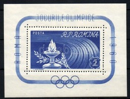 ** 1960 Olimpia Róma Blokk Mi 46 - Autres & Non Classés
