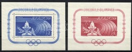 ** 1960 Római Olimpia Blokksor Mi 46-47 - Other & Unclassified