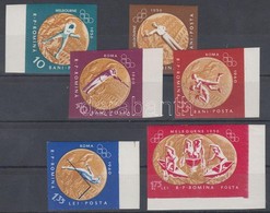 ** 1961 Nyári Olimpia Melbourne és Róma Fogazott és Vágott Sor Mi 2010-2019 A + B + Blokk + Blokk Mi 50 - Autres & Non Classés