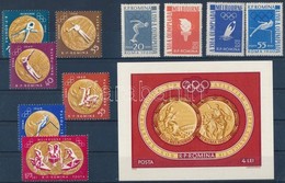 ** 1961 Nyári Olimpia Sor Mi 2010-2019 + Blokk Mi 50 - Andere & Zonder Classificatie