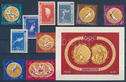 ** 1961 Nyári Olimpia Sor Mi 2010-2019 + Blokk Mi 50 - Andere & Zonder Classificatie