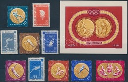 ** 1961 Nyári Olimpia, Melbourne Sor Mi 2010-2019 A + Blokk 50 - Andere & Zonder Classificatie