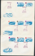 1962 Evezős Sportok Vágott Sor Mi 2056-2063 3 FDC - Autres & Non Classés