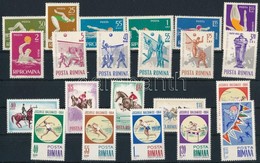 ** 1963-1964 Sport Motívum összeállítás, 4 Klf Sor - Andere & Zonder Classificatie