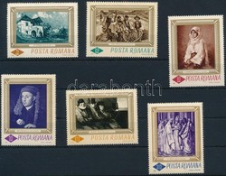 ** 1966 Festmény Sor Mi 2519-2524 - Other & Unclassified