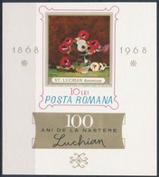 ** 1968 Stefan Luchian Festő Születésének 100. évfordulója Blokk Mi 66 - Andere & Zonder Classificatie
