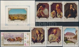 ** 1970 Festmény Sor Mi 2897-2902 + Blokk 79 - Andere & Zonder Classificatie