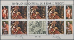 ** 1983 Rubens Festmény Kisív Mi 821 - Other & Unclassified