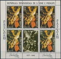 ** 1983 Rubens Festmény Kisív Mi 822 - Sonstige & Ohne Zuordnung