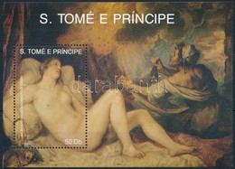 ** 1990 Festmény Blokk,
Painting Block
Mi 250 - Other & Unclassified