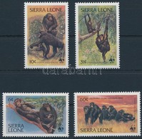 ** 1983 WWF Csimpánzok Sor,
WWF Chimpanzees Set
Mi 713-716 - Altri & Non Classificati